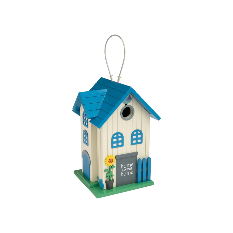 zoofari Vogelhuisje (Wit/blauw) afbeelding 1