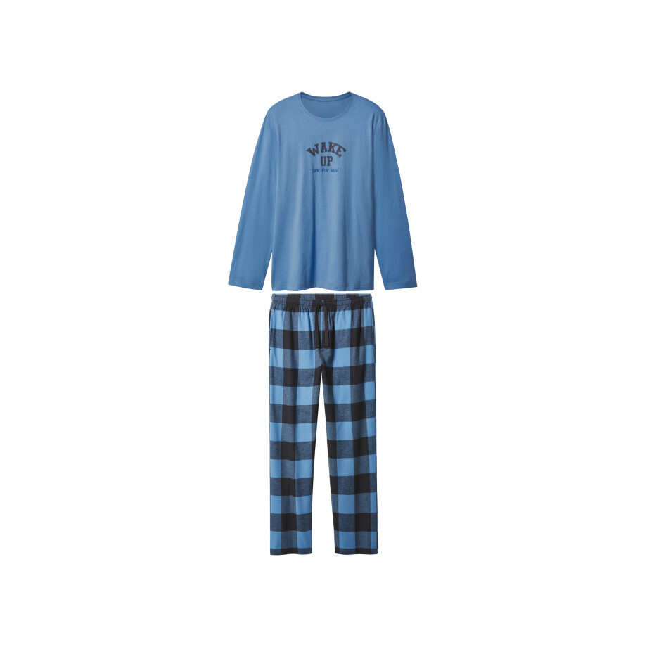 esmara Men Heren pyjama (Blauw, XL) afbeelding 1