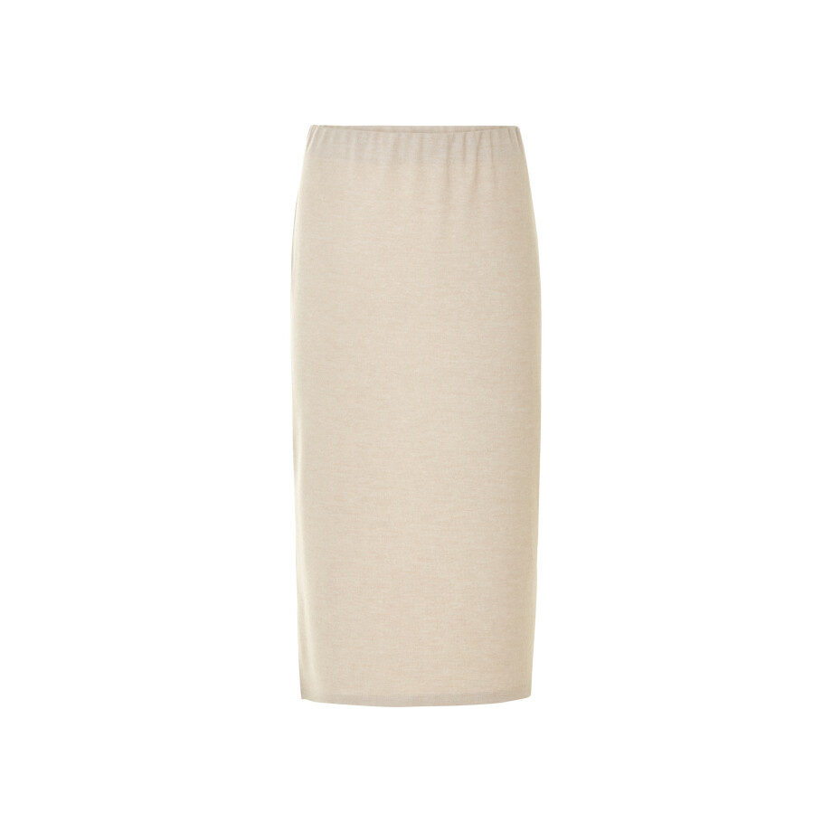 esmara Gebreide dames rok (Beige, S (36/38)) afbeelding 1
