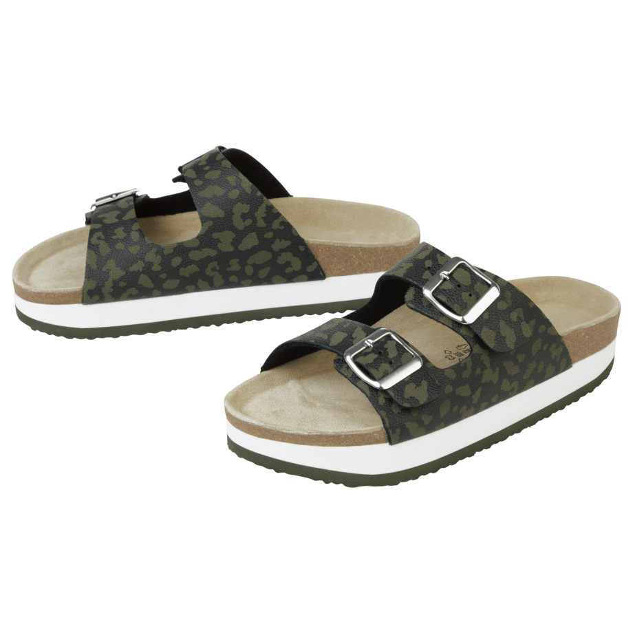 esmara Dames slippers (Groen, 41) esmara Dames slippers (Groen, 41) afbeelding 1