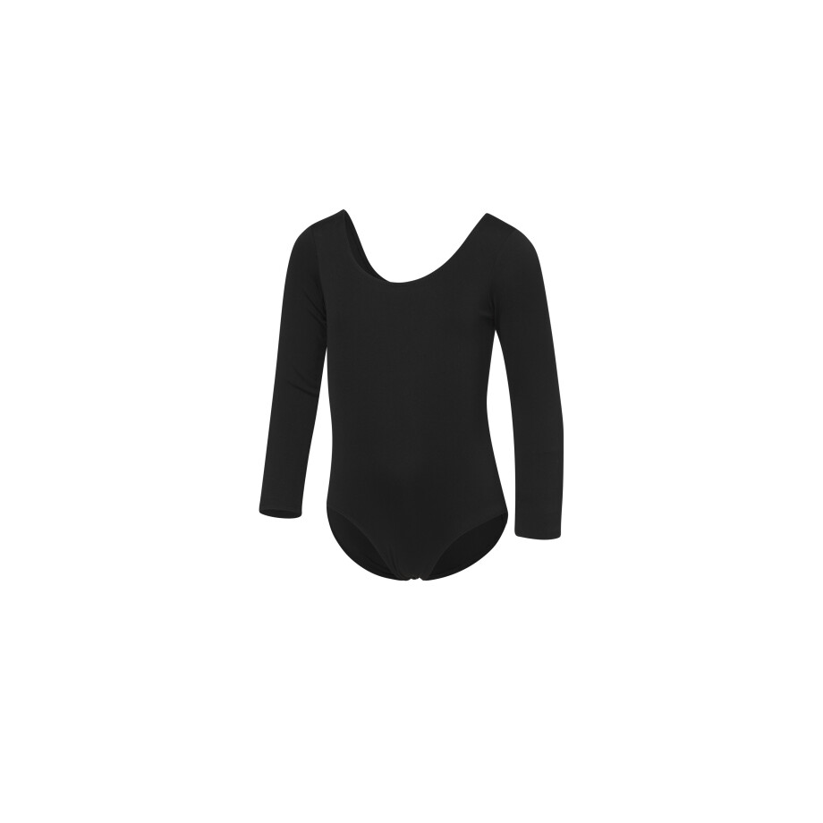 CRIVIT Kinder functionele body / balletbody (Zwart, 98/104) afbeelding 1