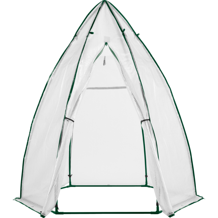 PARKSIDE Tuinkas, 160 x 160 x 180 cm (Wit) afbeelding 1