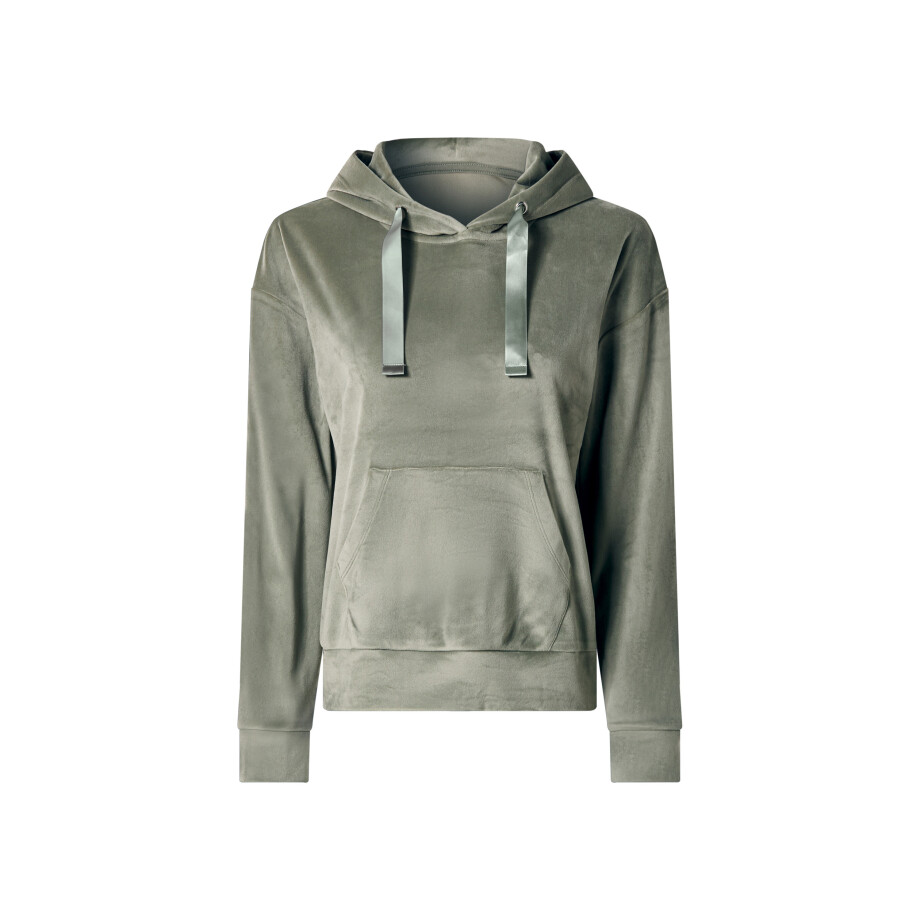 ESMARA Dames nicki-hoodie (Groen, L (44/46)) ESMARA Dames nicki-hoodie (Groen, L (44/46)) afbeelding 1