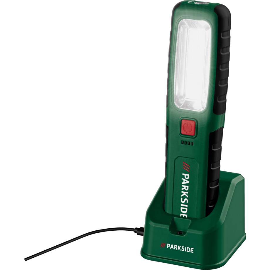PARKSIDE Accu-handlamp, met laadstation afbeelding 1