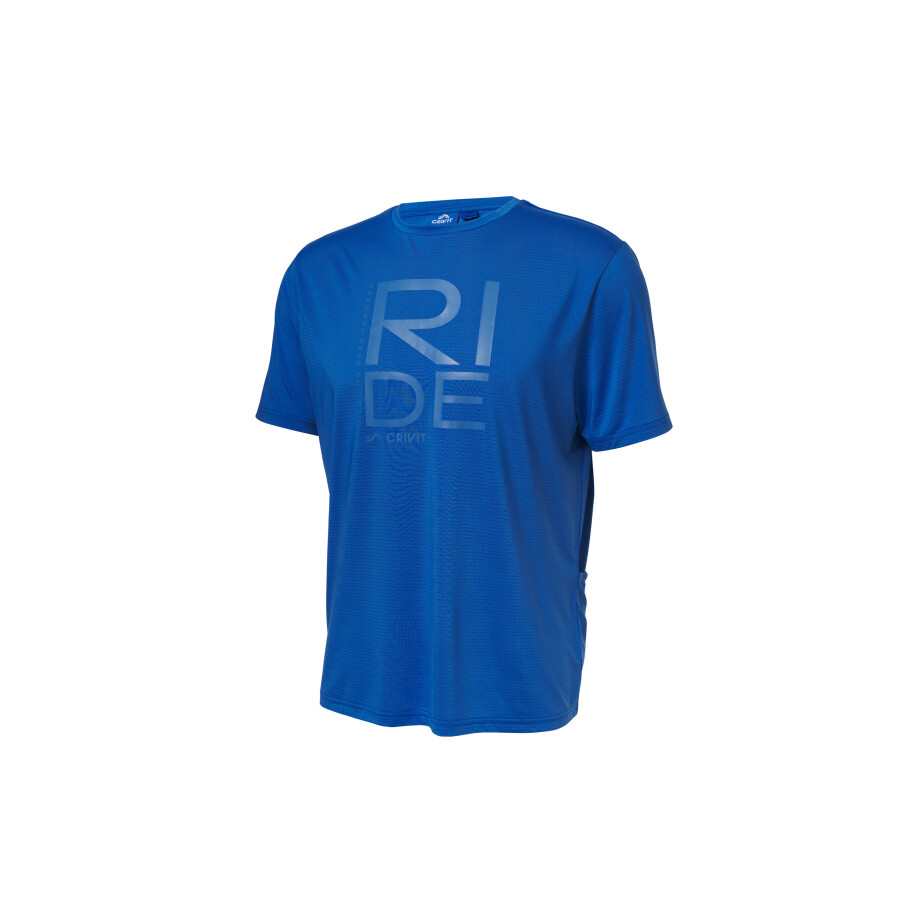 CRIVIT Heren sportshirt (Blauw, S) afbeelding 1