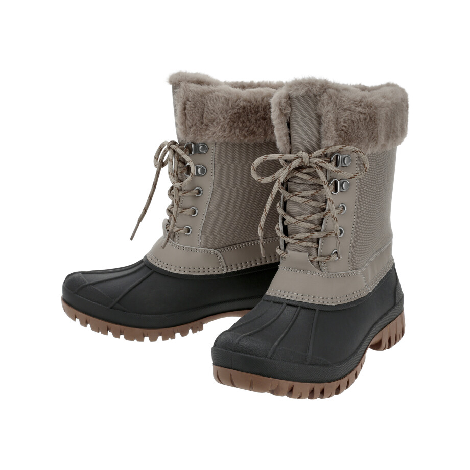 ESMARA Dames veterschoenen (Beige, 38) afbeelding 1