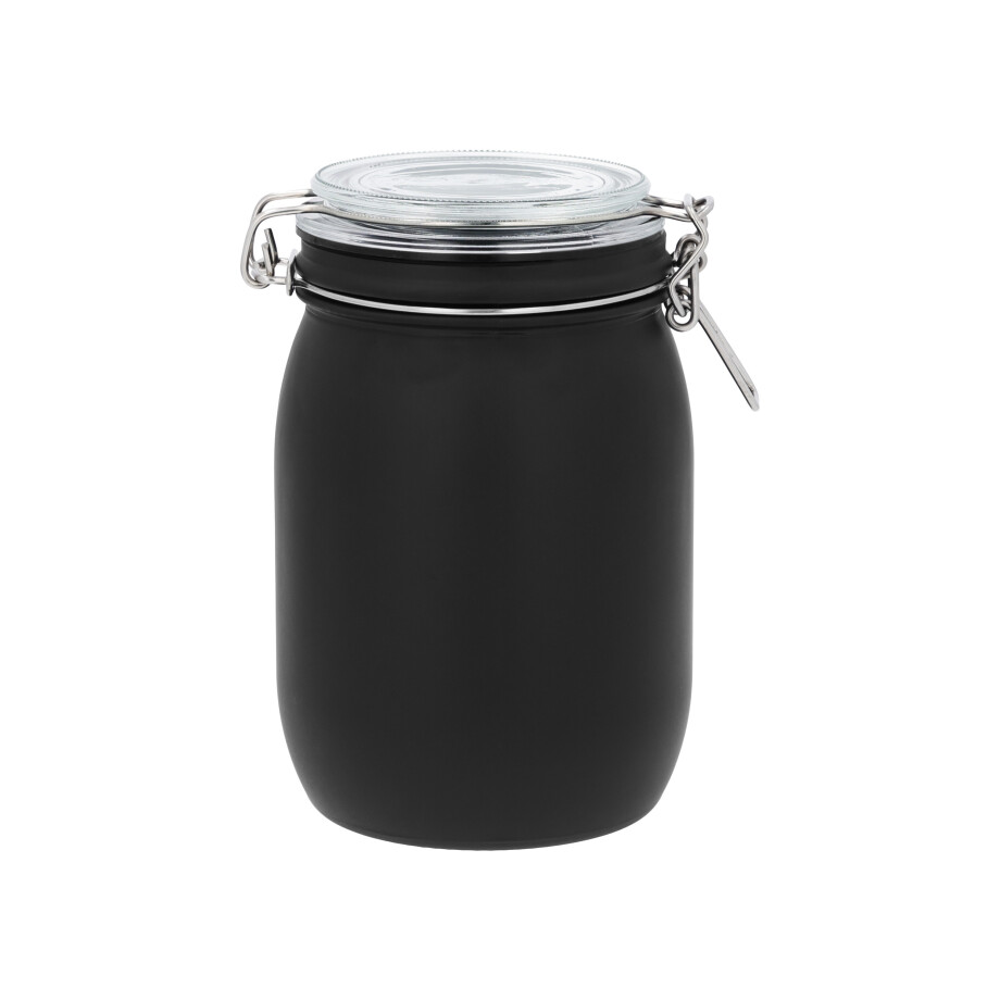 SILVERCREST Voorraadpot 1 L, zwart (Luchtdichte deksel) SILVERCREST Voorraadpot 1 L, zwart (Luchtdichte deksel) afbeelding 1