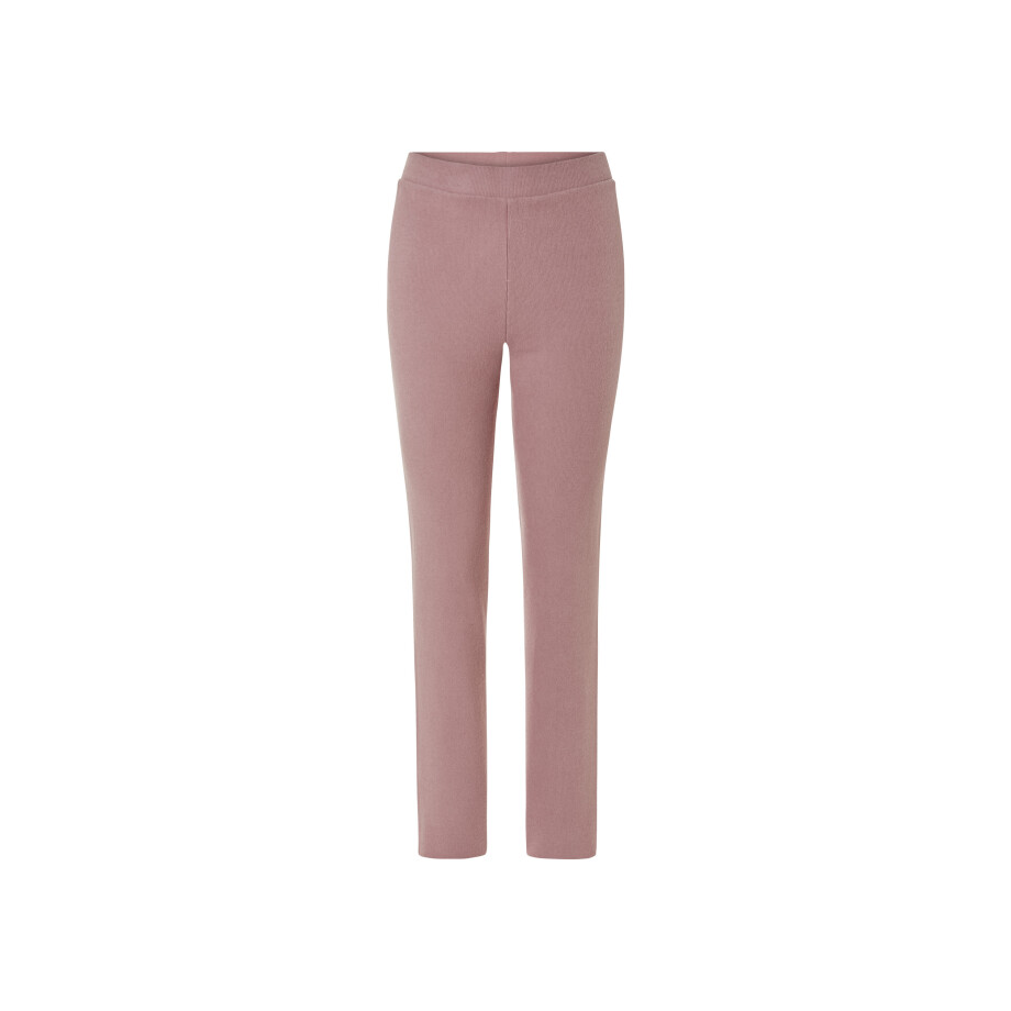 esmara Dames loungebroek (Slim Fit, Lichtroze, M (40/42)) afbeelding 1