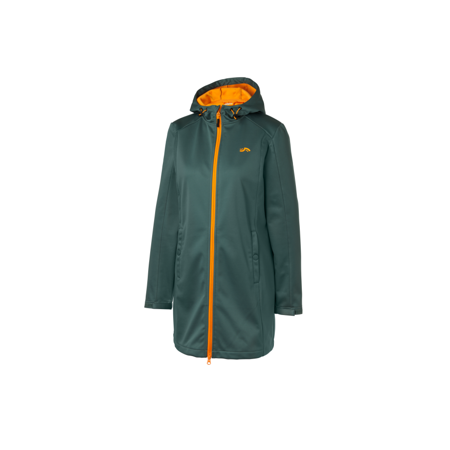 CRIVIT Dames softshell jas (Groen, L (44/46)) afbeelding 1