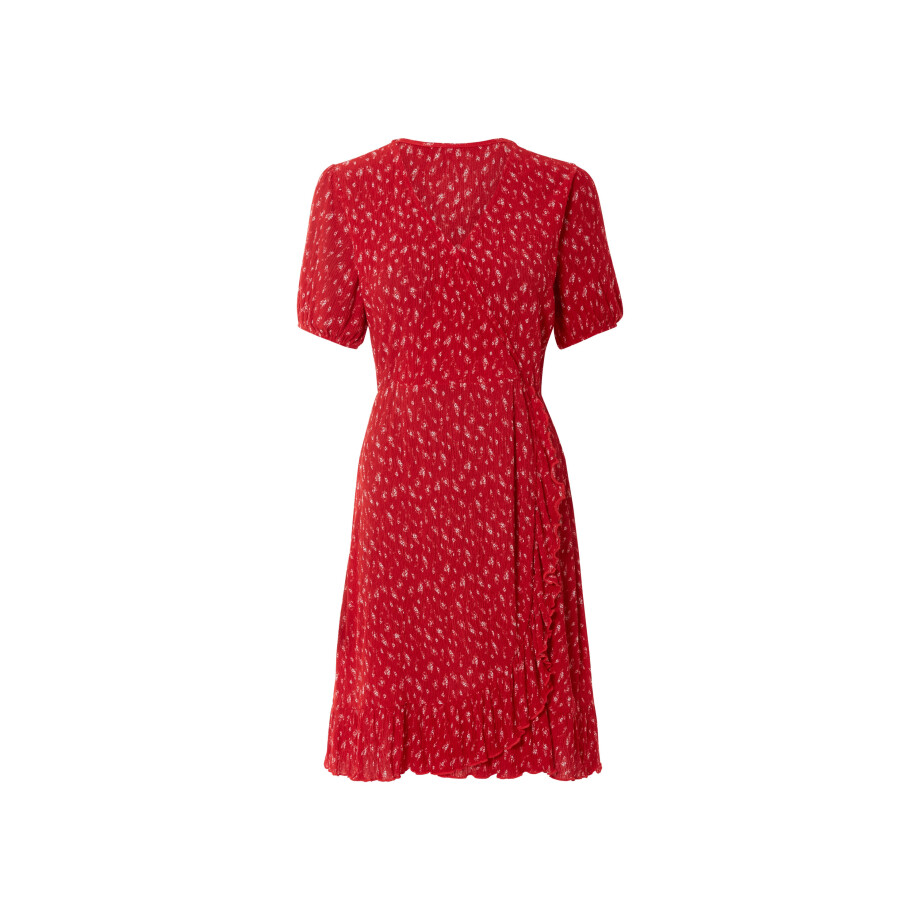 esmara Dames jurk (Rood, S (36/38)) esmara Dames jurk (Rood, S (36/38)) afbeelding 1