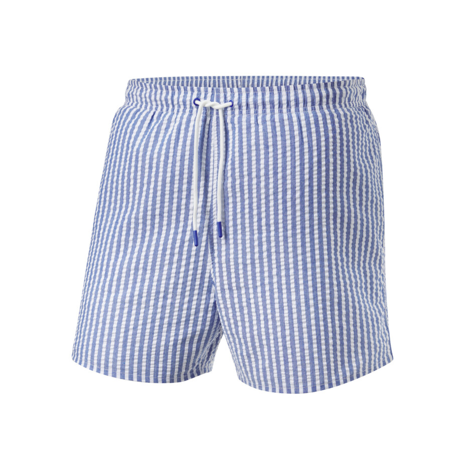CRIVIT Heren zwembroek - Plus size (Blauw/wit, XXL) afbeelding 1
