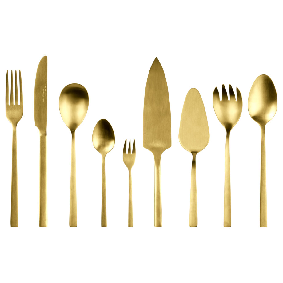 LIVARNO home RVS bestek (Goud) LIVARNO home RVS bestek (Goud) afbeelding 1