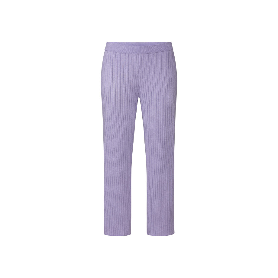 esmara Dames geribde broek (Violet, XS (32/34)) afbeelding 1