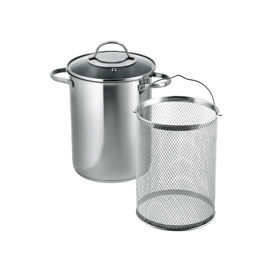 SILVERCREST RVS aspergepan 16 cm SILVERCREST RVS aspergepan 16 cm afbeelding 1