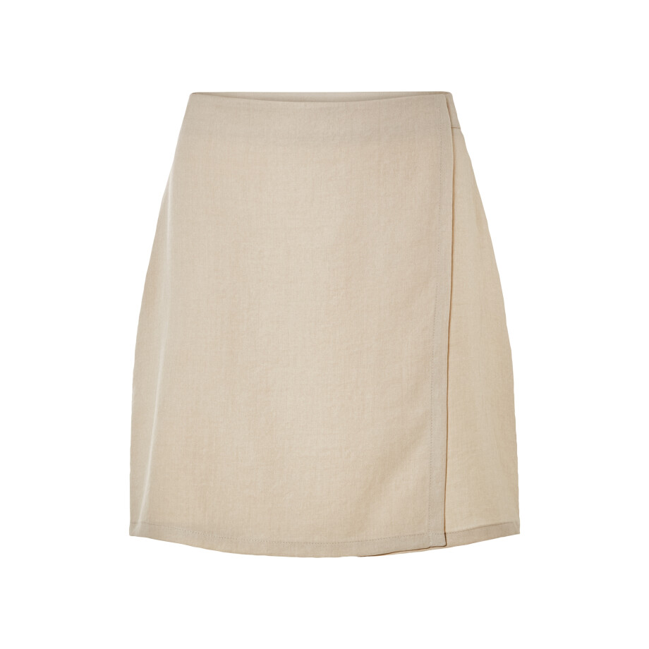 esmara Dames mini-rok (42, Beige) afbeelding 1