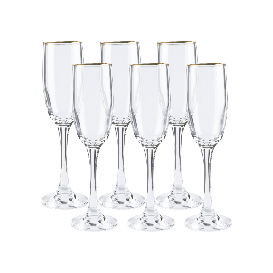 ERNESTO Glazenset (Champagneglazen) afbeelding 