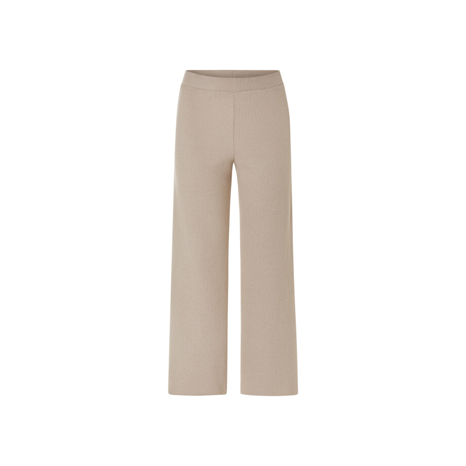 esmara Dames loungebroek (rechte pijp, Beige, S (36-38)) afbeelding 1