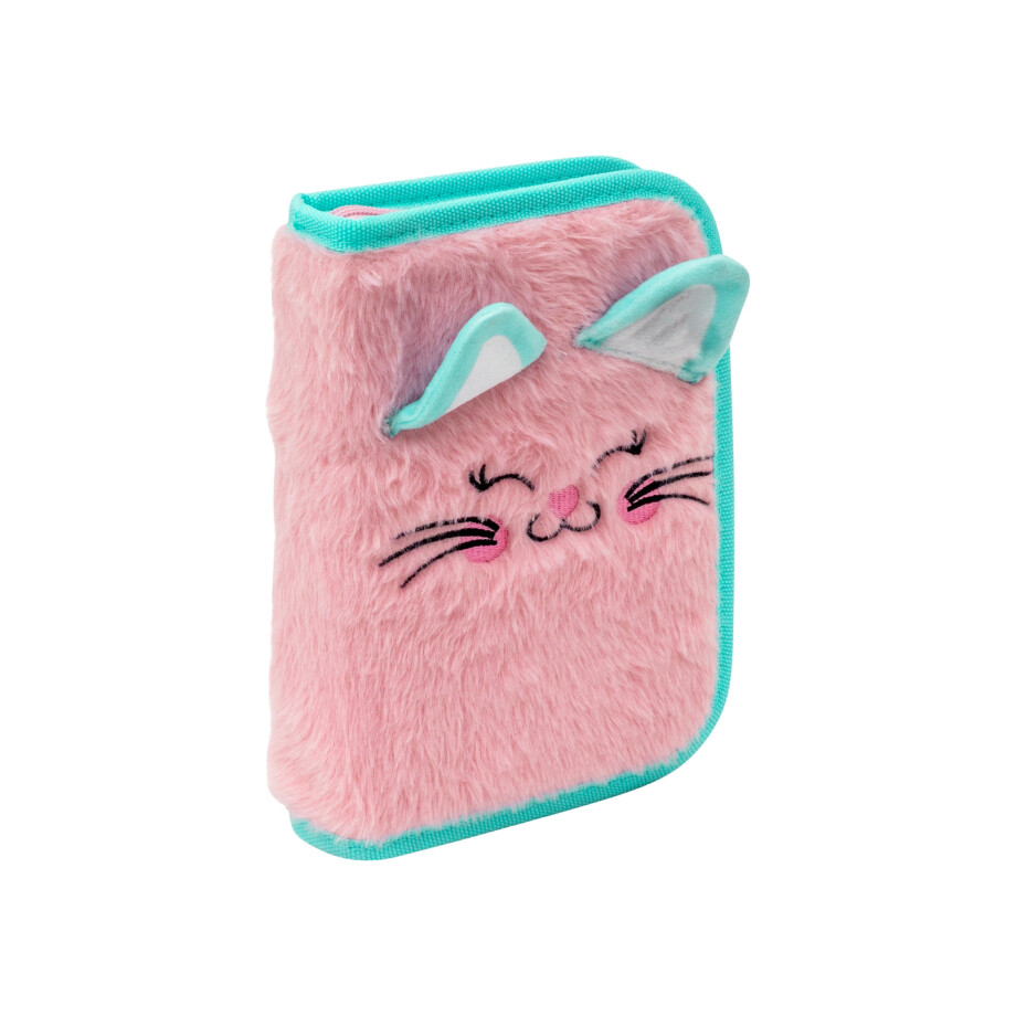 ASTRA Etui Fluffy mix (turquoise/roze) ASTRA Etui Fluffy mix (turquoise/roze) afbeelding