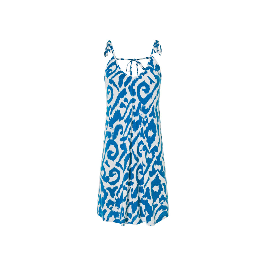 esmara Dames jurk of jumpsuit (Patroon/blauw/wit, L (44/46)) esmara Dames jurk of jumpsuit (Patroon/blauw/wit, L (44/46)) afbeelding 1