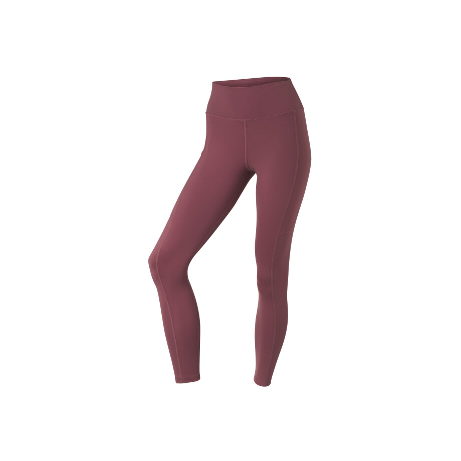CRIVIT Dames sportlegging (Aubergine, S (36/38)) afbeelding 1