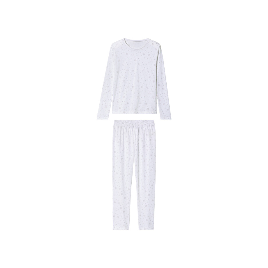 pepperts! Kinder pyjama (Wit, 134/140) afbeelding 1