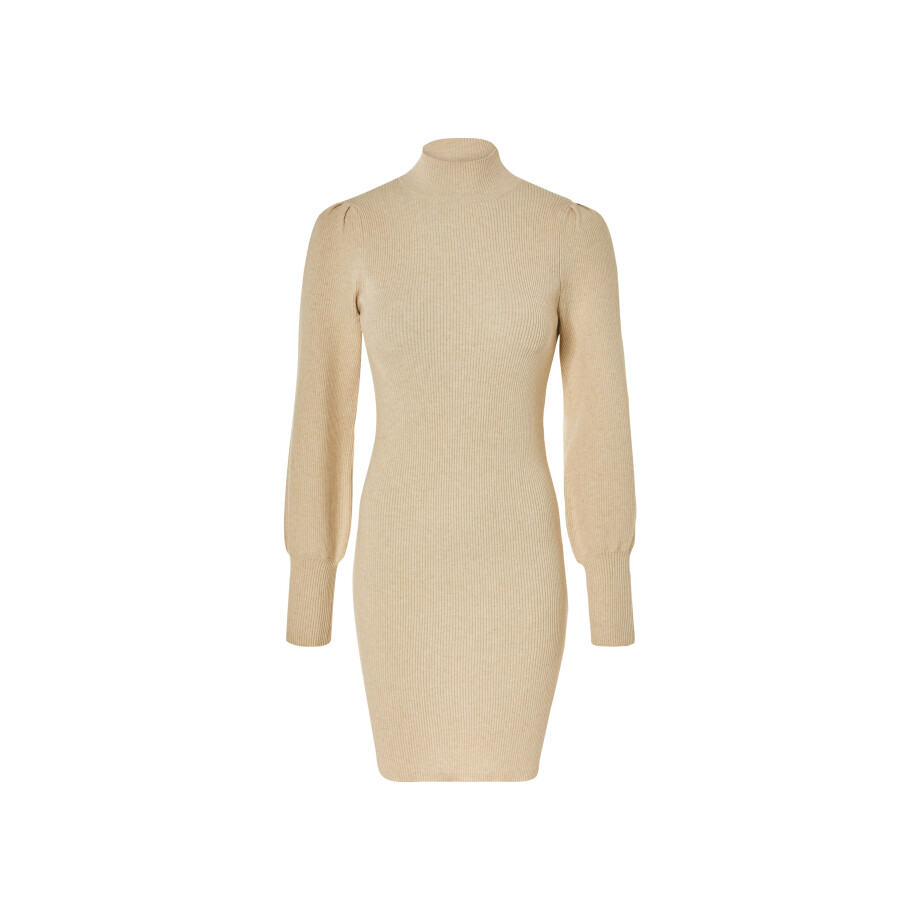 esmara Gebreide dames jurk (Beige, XS (32/34)) esmara Gebreide dames jurk (Beige, XS (32/34)) afbeelding 1