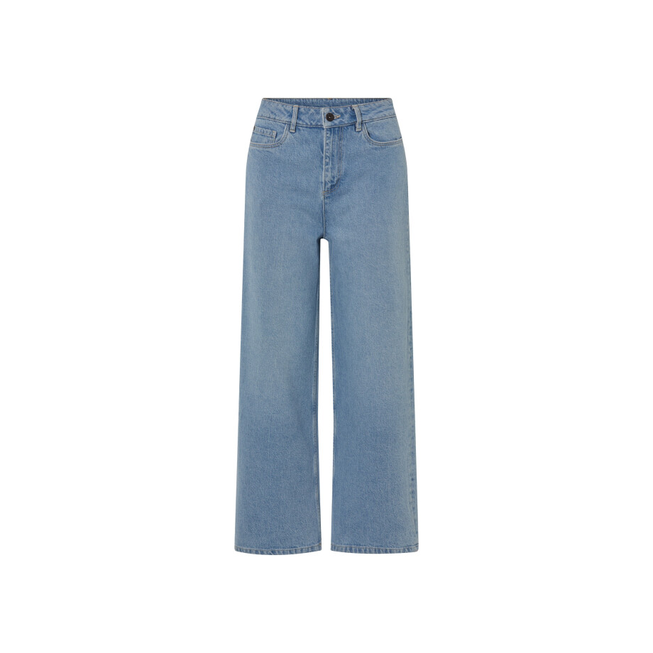 esmara Dames jeans - Wide Leg (Lichtblauw, 42) afbeelding 1