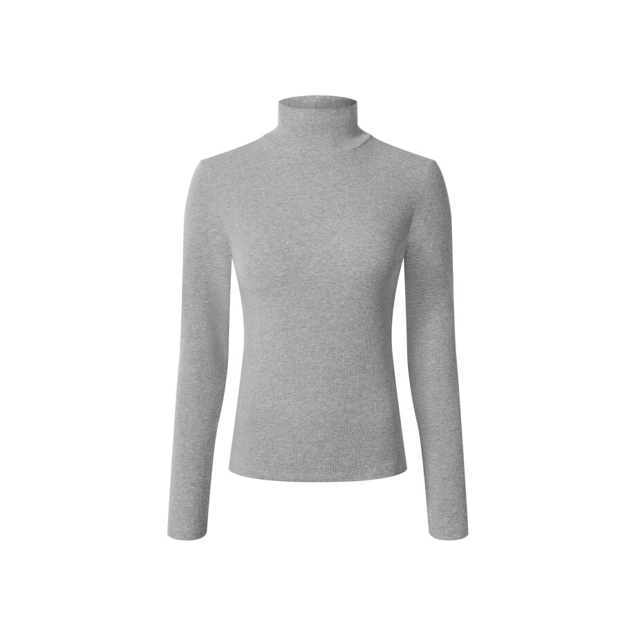 esmara Geribde dames coltrui (Grijs, XS (32/34)) afbeelding 1