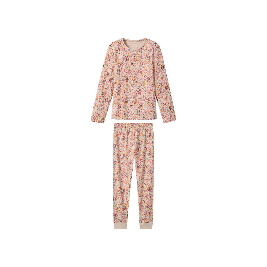 esmara Kinderpyjama (Beige, 146/152) afbeelding 1