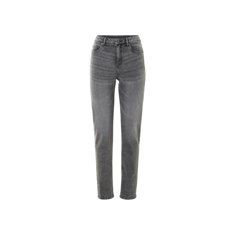 esmara Dames jeans - Straight Fit (grijs denim, 34 (normale lengte)) esmara Dames jeans - Straight Fit (grijs denim, 34 (normale lengte)) afbeelding 1