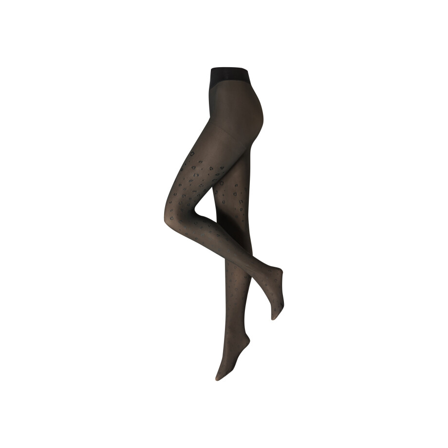 esmara Dames thermopanty (zwarte/luipaard, M (40/42)) afbeelding 1