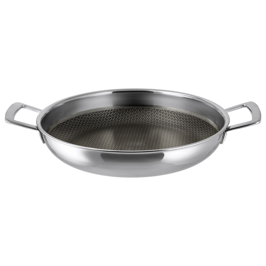 SILVERCREST RVS serveerpan Ø28 cm - 3-laags afbeelding 1
