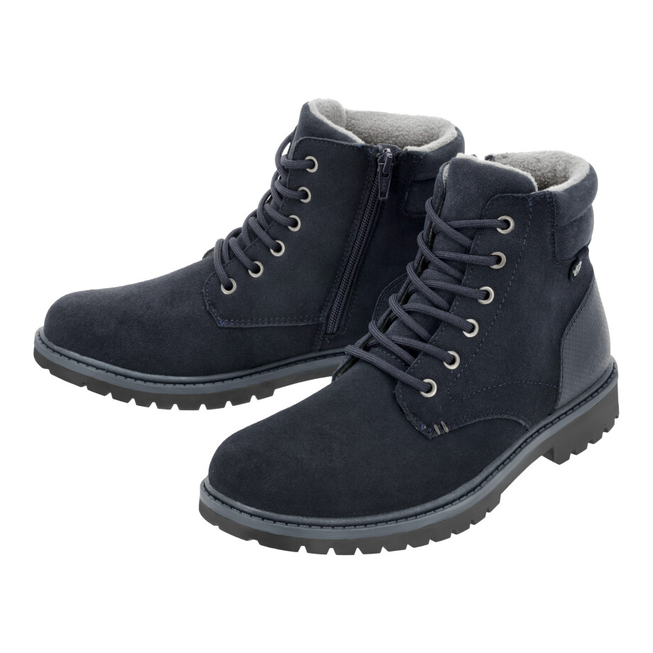 ESMARA MEN Heren leren schoenen (Marineblauw, 46) ESMARA MEN Heren leren schoenen (Marineblauw, 46) afbeelding 1