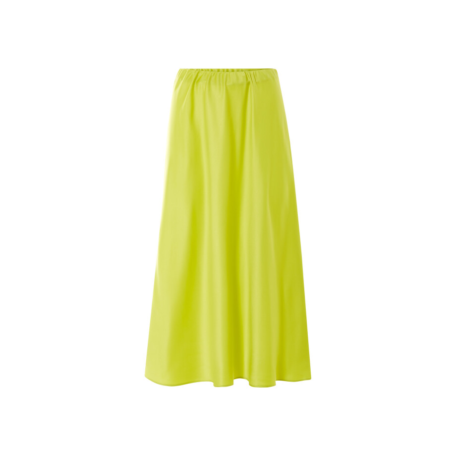 esmara Satijnen dames rok (Limegroen, 40) afbeelding 1