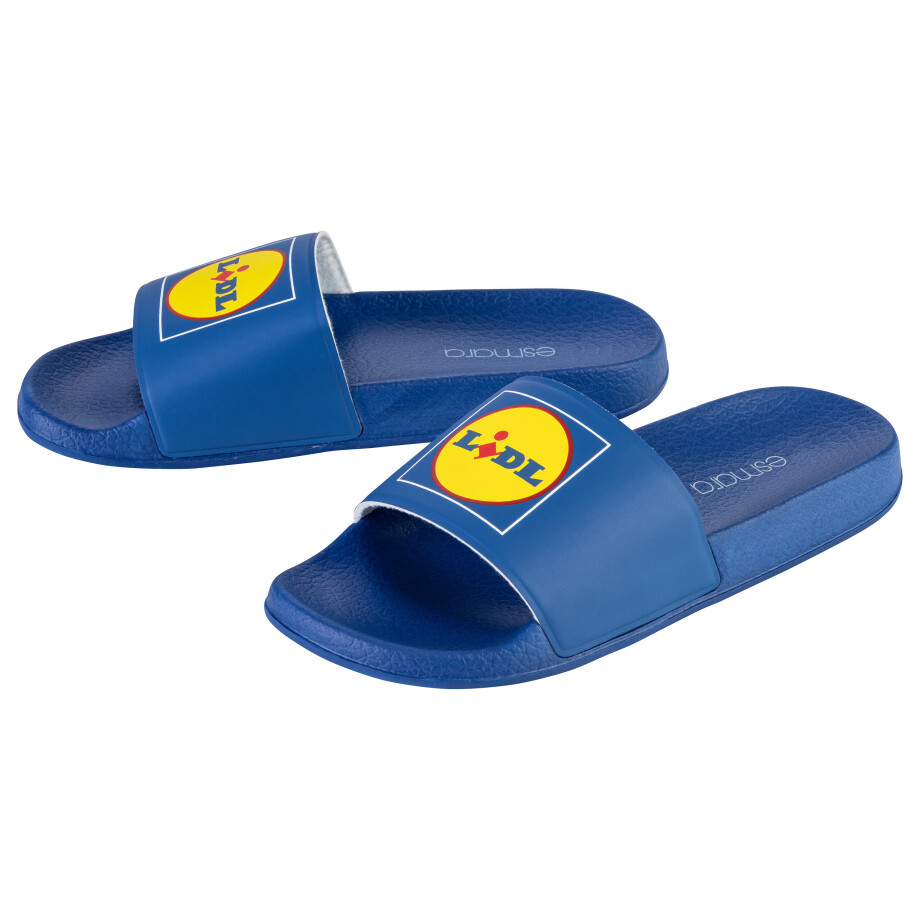 esmara Lidl dames slippers (Blauw, 39) afbeelding 1