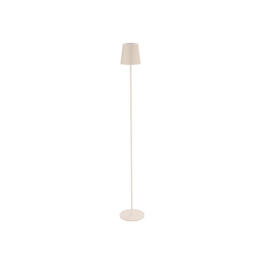LIVARNO home Staande accu-LED-lamp (Beige) afbeelding 1