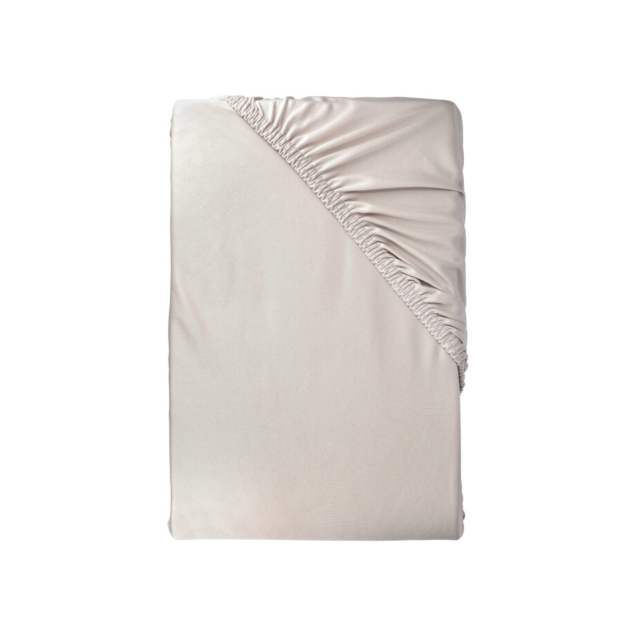 LIVARNO home Hoeslaken 90-100 x 200 cm (Beige) afbeelding 1