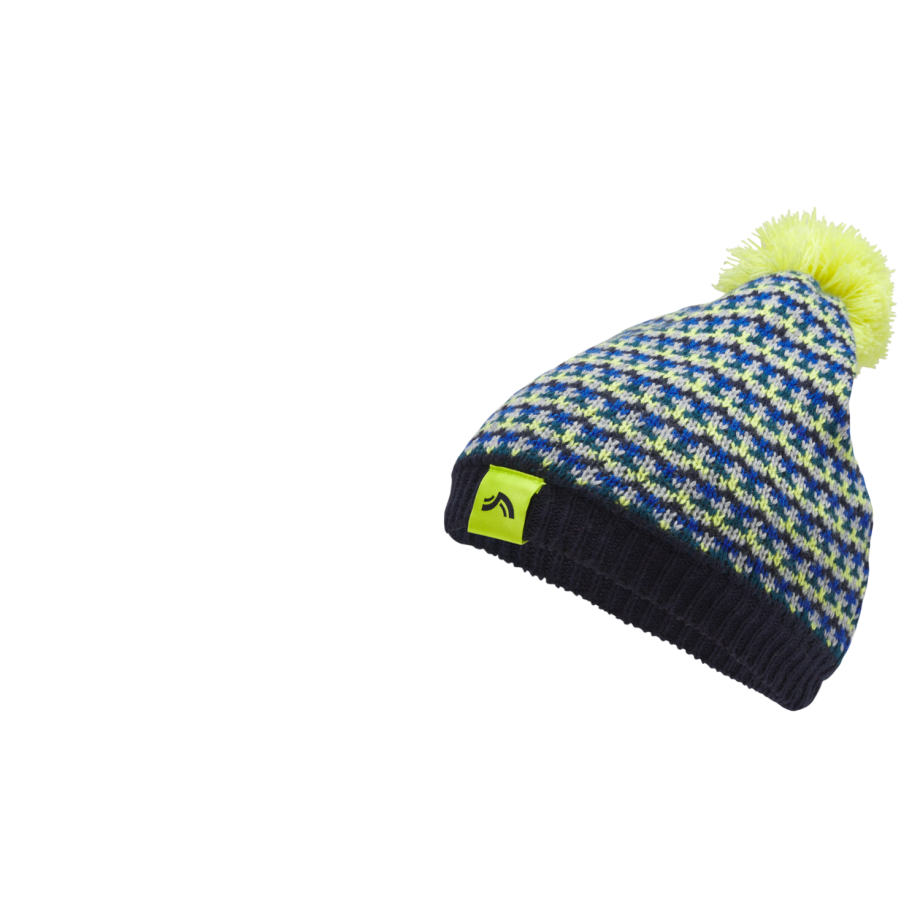 CRIVIT Kinder gebreide muts (Blauw/groen) afbeelding 1