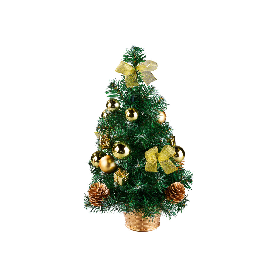 LIVARNO home Kunstkerstboom 40 cm (Goud) afbeelding 1
