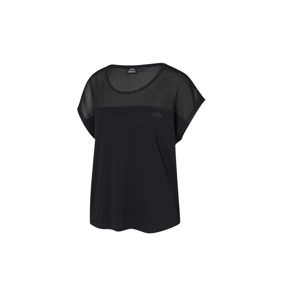CRIVIT Dames sportshirt (Zwart, M (40/42)) afbeelding 1