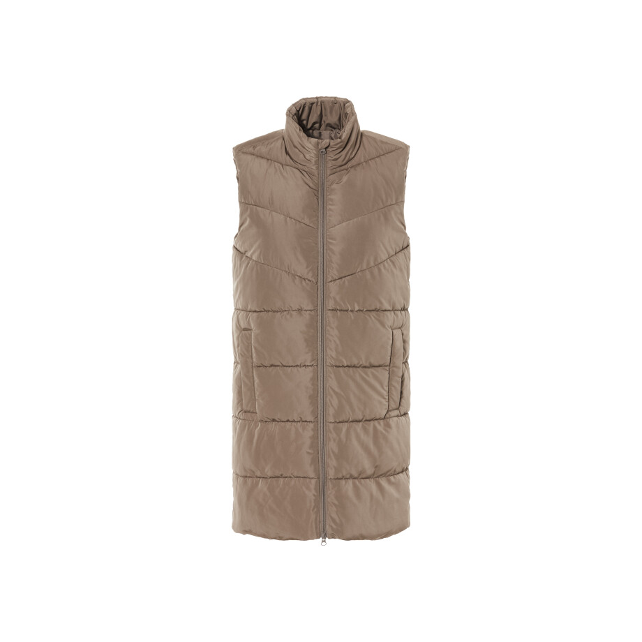 esmara Lange dames bodywarmer (Bruin, S (36/38)) esmara Lange dames bodywarmer (Bruin, S (36/38)) afbeelding 1
