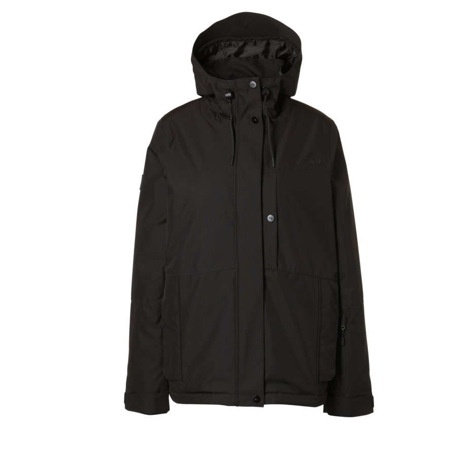 CRIVIT Dames ski- en snowboardjas, Freeride (Zwart, XS (32/34)) afbeelding 1