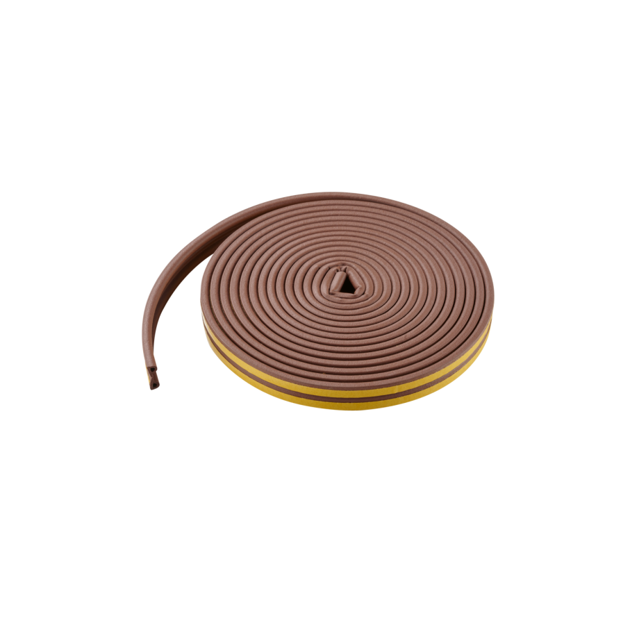 PARKSIDE Profielrubberafdichting en deurafdichting (P-profiel afdichting bruin) afbeelding 1