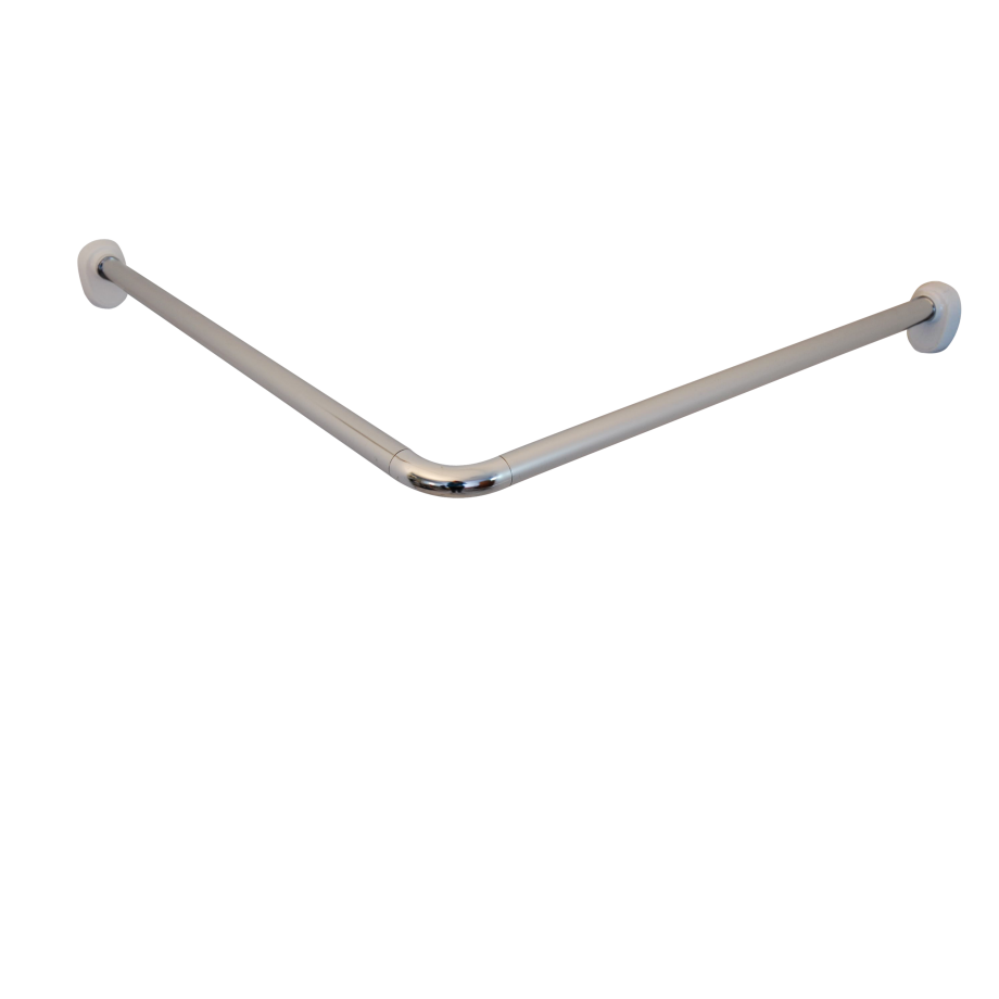 Ridder Stang voor douchegordijn 90 x 90 cm (Chroomkleurig) afbeelding 1