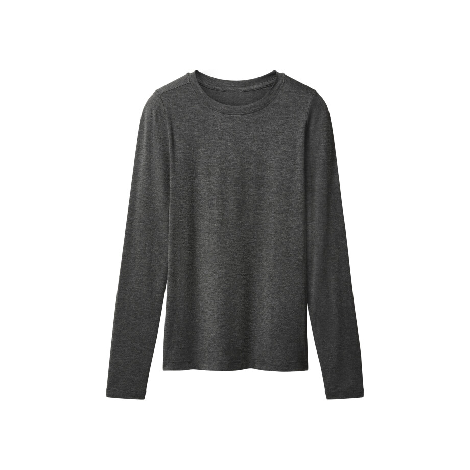 esmara Dames thermoshirt (Grijs, L (44/46)) afbeelding 1