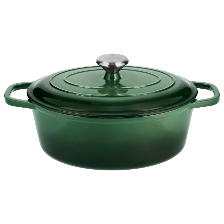 SILVERCREST Gietijzeren braadpan, Ø29 cm (Groen) afbeelding 1