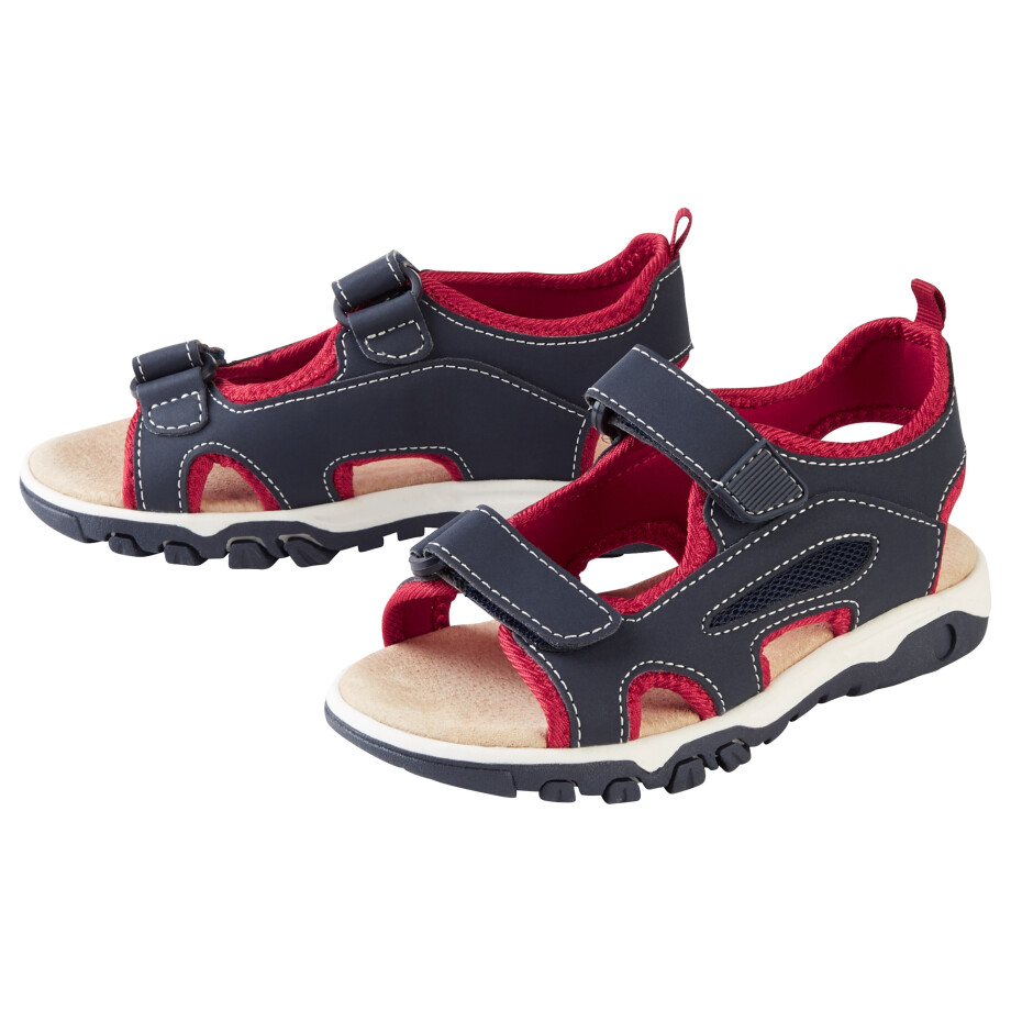 pepperts! Kinder sandalen (Marineblauw, 33) afbeelding 1