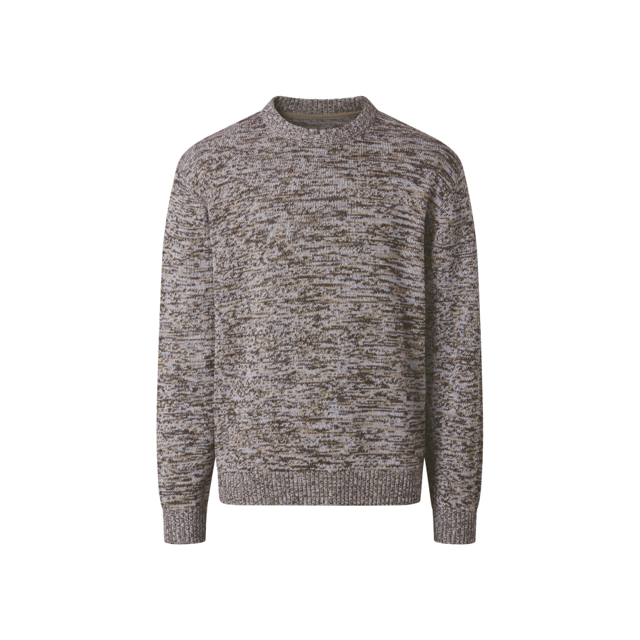 esmara Men Gebreide heren trui (Beige, L) afbeelding 1