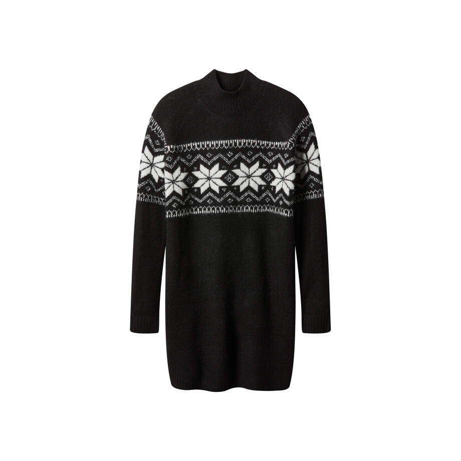 esmara Gebreide dames jurk (Zwart, M (40/42)) esmara Gebreide dames jurk (Zwart, M (40/42)) afbeelding 1