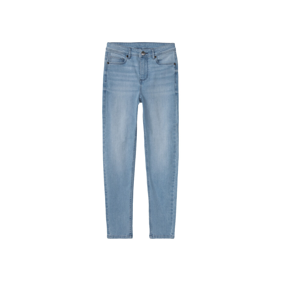 pepperts! Meisjes jeans (152, Lichtblauw) afbeelding 1